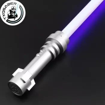 Световой меч TXQSABER пикселей RGB джедай тяжелый Дуэльный меч лазерный Гладкий качели FOC металлическая ручка световые мечи для взрослых косплей игрушки