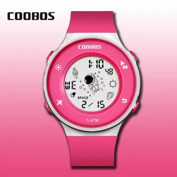 Светящиеся часы для женщин, фотосессия 2023, водонепроницаемость 50 м, будильник, неделя Модные женские спортивные наручные часы с хронографом