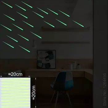 Светящиеся наклейки NICELET на стену