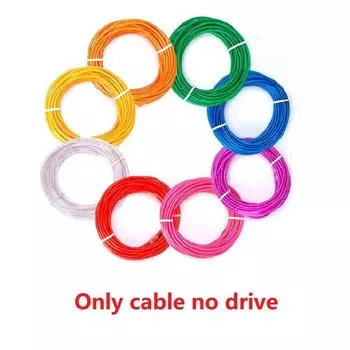 Светящийся EL-проводной кабель, светодиодный неоновый рождественский танцевальный костюм, костюмы «сделай сам», одежда, светящийся автомобильный светильник, украшение, красный шар, Rave 10 м/3 м/5 м