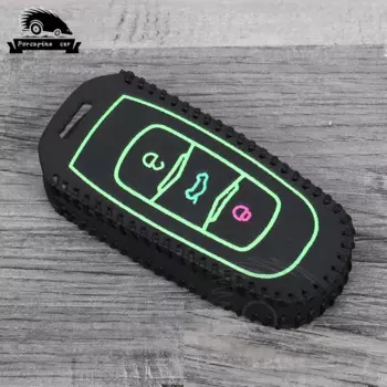 Светящийся кожаный чехол для автомобильного ключа, чехол для телефона Boyue borui Coolray Emgrand NL3 EX7 X7 EC7 GX7 EC715 RV EC718 GT GE SC6 GC9