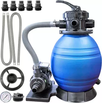 SWIMLINE HYDROTOOLS, 12-дюймовый бассейн, внешний бассейн, Intex Bestway Pool | Полная система 1/3 HP