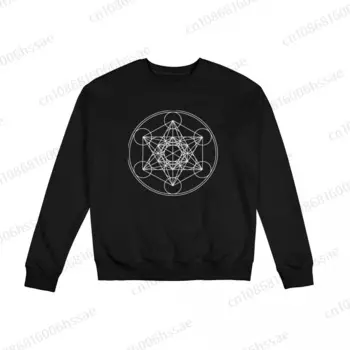 Свитшот Metatrons с круглым вырезом и длинным рукавом для мужчин и женщин