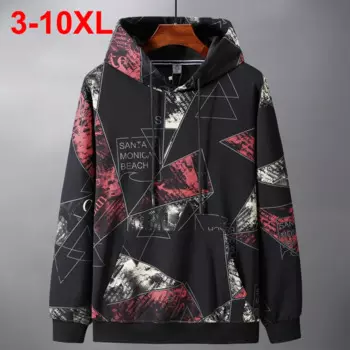 Свитшот мужской с капюшоном, на осень/зиму