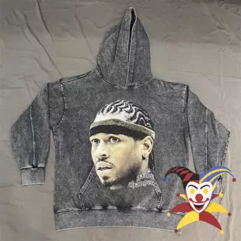 Свитшот мужской с принтом, 100% хлопок, оверсайз