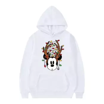 Свитшот мужской свободного покроя с мультяшным принтом