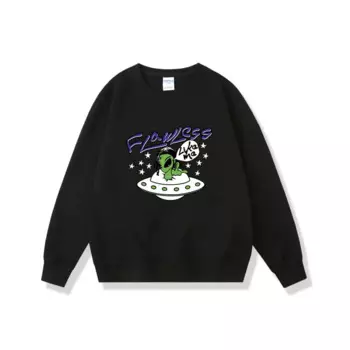 Свитшот мужской/женский с надписью «Like Me Alien»