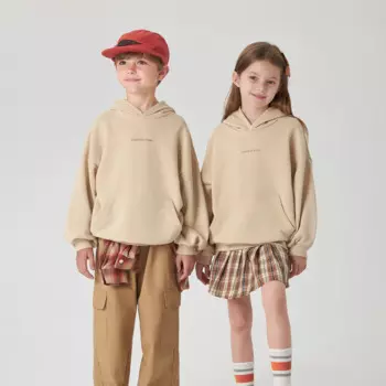 Свитшот с капюшоном и надписью, осень 231711