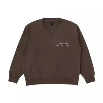 Свитшот с круглым вырезом VISVIM WMV 23ss ICT jumbo SB sweat L/S ND