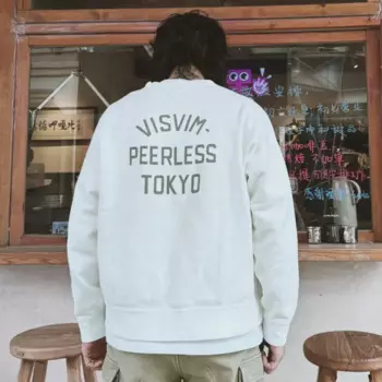 Свитшот VISVIM WMV 24SS JUMBO SB SWEAT L/S слегка поврежденный
