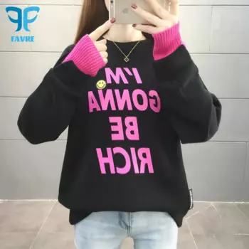 Свитшот женский из двух предметов, с надписью «Smile»