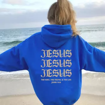 Свитшот женский оверсайз свободного кроя с надписью