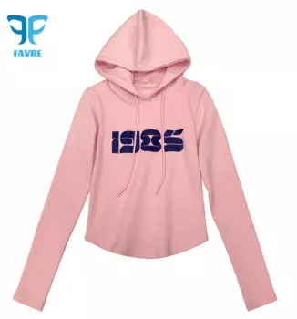 Свитшот женский с принтом цифр, на весну/осень