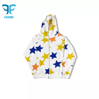 Свитшот женский с принтом звезд, на весну-осень