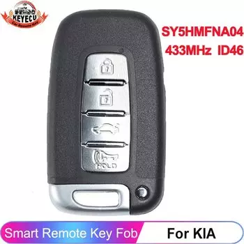 SY5HMFNA04 для KIA K2 K5 K7 Rio Optima Soul Sportage Sorento для Hyundai i30 i45 ix35 Genesis Equus 4 кнопки смарт-ключ дистанционного управления