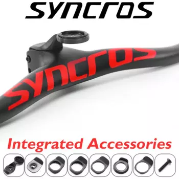 Syncros FRASER IC SL-8 Встроенный руль из углеродного волокна для горного велосипеда, аксессуары для велоспорта MTB, 70*740 мм
