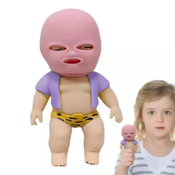 Сжимаемая игрушка-кукла, имитация ребенка, мягкая эластичная игрушка, снятие стресса, игрушка для рук для детей