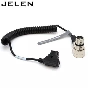 SZJELEN 4-Pin XLR Cable для адаптера аккумулятора