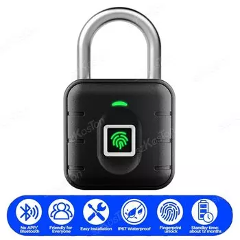 SZKOSTON Умный замок отпечатков пальцев IP67