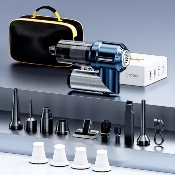 Вертикальный/ручной пылесос SZUK, 100 Вт, беспроводной, влажная уборка, пылесборник