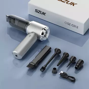 SZUK Мини-автомобильный пылесос 180000PA Мощный беспроводной ручной пылесос Портативный пылесос для автомобиля, дома и офиса