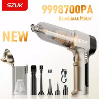 SZUK новый мини-автомобильный пылесос портативный ручной пылесос мощный беспроводной сильный всасывающий автомобильный пылесос машина для чистки