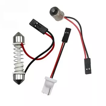 T10 Автомобильный светильник для чтения 48 24 12 SMD 5050 Светодиодная панель Белый свет для салона автомобиля Купольный светильник Багажник Лампа Комнатные светильники