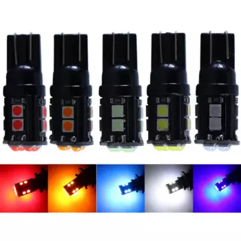 T10 Led Car Interior Light W5W 194 186 12V Super Auto Map Dome Reading Bulb 12 Volt Accessories Automotive Parking Signal Lamp