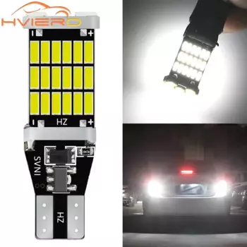 T15 4014 30SMD 45SMD Белый Автомобильный светодиодный багажник CANBUS Реверсивный стоп-сигнал Указатель поворота Rogue Lights Резервная лампа Модифицированная универсальная