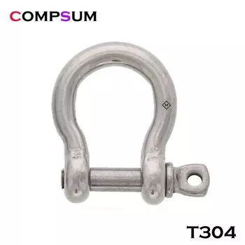 T304 Стальная пряжка для лука из нержавеющей стали для стальной пряжки браслета из паракорда