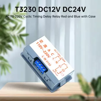 Цифровой таймер задержки времени Aideepen Cycle Timing Delay Relay