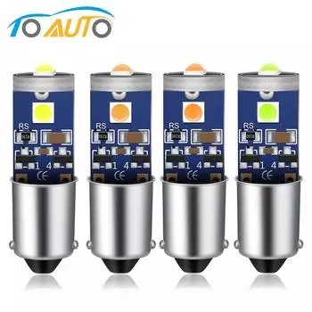 T4W H6W Led BA9S Светодиодная лампа BAX9S H21W Canbus без ошибок Внутреннее освещение автомобиля Авто купольная лампа Дверь для чтения Подсветка номерного знака 12 В