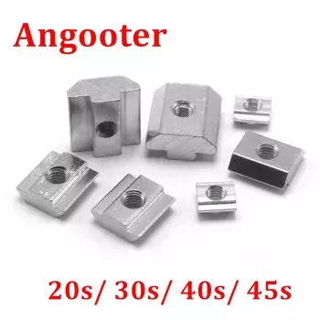 T-гайки Angooter из углеродистой стали M3 M4 M5 M6 M8