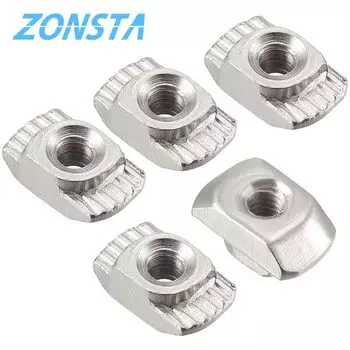 T-гайки ZONSANTA из углеродистой стали M3 M4 M5 M6 M8