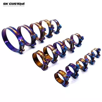 T-образный зажим для шланга из нержавеющей стали, от 1,05 до 4,41 дюйма, от 26 до 112 мм