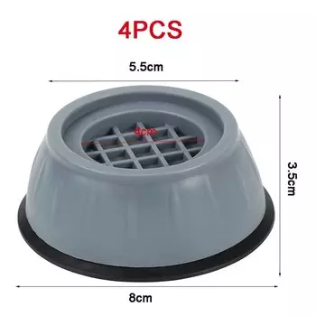 TAANY Антивибрационные подушечки для стиральной машины 4 шт.