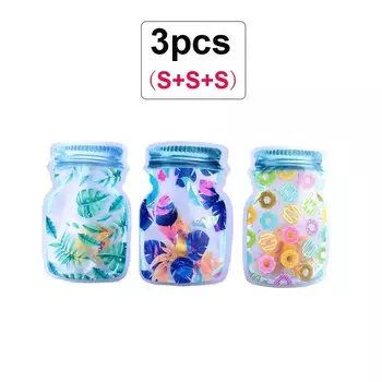 TAANY Пакеты на молнии для хранения еды 3 шт.