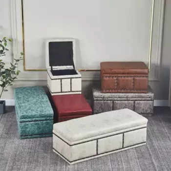 Табурет для смены обуви для магазина одежды, домашняя скамейка для двери, Прямоугольный Диван, табурет для хранения, подвесная мебель