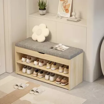 Табурет для смены обуви у дома, стойка для обуви, шкаф для обуви, табурет, встроенный длинный табурет у двери, может использоваться для сидения у двери