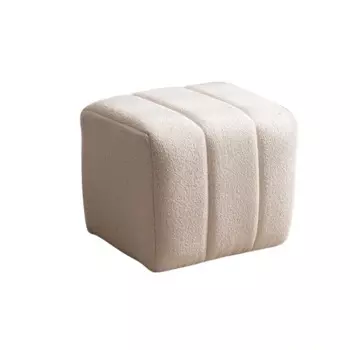 Табурет серый для ног в прихожей, скандинавский стул для спальни, детской красоты, винтажный стул для приема ног, макияж, Банкетка, мебель для отдыха