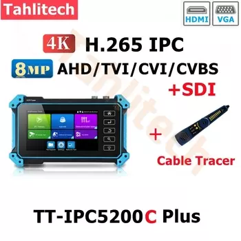 TahLiTech 5.4" CCTV Тестер для камер