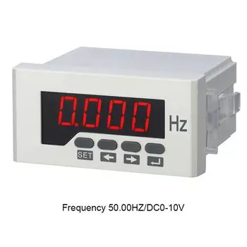 Тахометр 0-10 В с цифровым дисплеем, инвертор 4-20 мА, входной дисплей, Частота Hz, спидометр двигателя, тахометр DP3