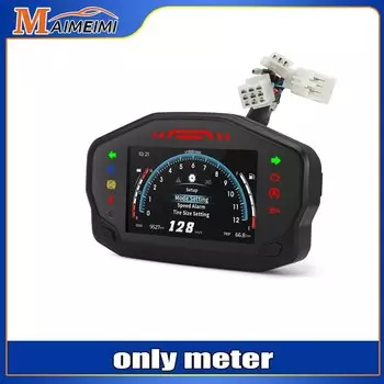 Тахометр для мотоцикла, ЖК-спидометр, цифровой одометр для 2, 4 цилиндров, приборная панель для мотоцикла для BMW, Honda, Yamaha
