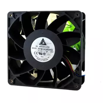 Taida 14 см 24 В 2,30a Ffb1424shg высококачественный 4-проводной ШИМ Вентилятор охлаждения с контролем температуры