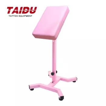 TAIDU розовый подлокотник для татуировки, новый персонализированный подлокотник для татуировки, регулируемый угол высоты подлокотника, оборудование для татуировки