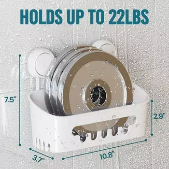 TAILI Угловая душевая кабина на присоске