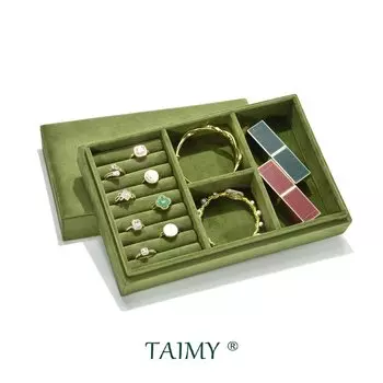 TAIMY бархатный лоток для украшений