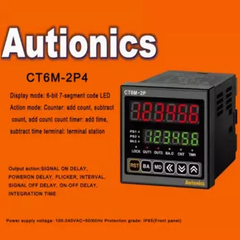 Таймер Autonics CT6M-1P4T CT6Y-2P4T CT6M-2P4T CT6M-1P4 CT6M-2P4 CT6Y-1P4 CT6Y-1P2 CT6Y-2P4 CT6Y-2P2
