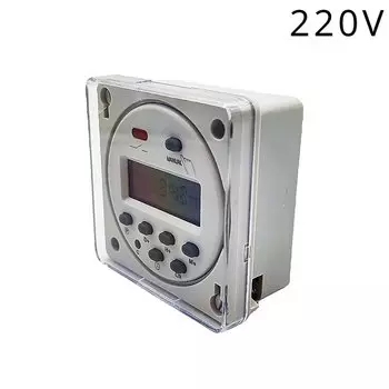 CN101A 12 V/24 V/110 V/220 V Одиночный и двойной обратный отсчет микро-переключатель времени управления таймером регулятор секунд управления 16A