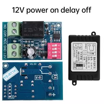 Таймер реле включения/выключения Aideepen On/Off Delay Switch Relay 12В